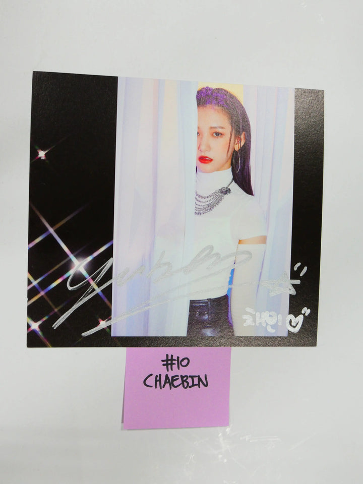 Nature - A Cut Page From Fansign Event Albums (LU, CHAE BIN, HARU, LOHA) - HALLYUSUPERSTORE