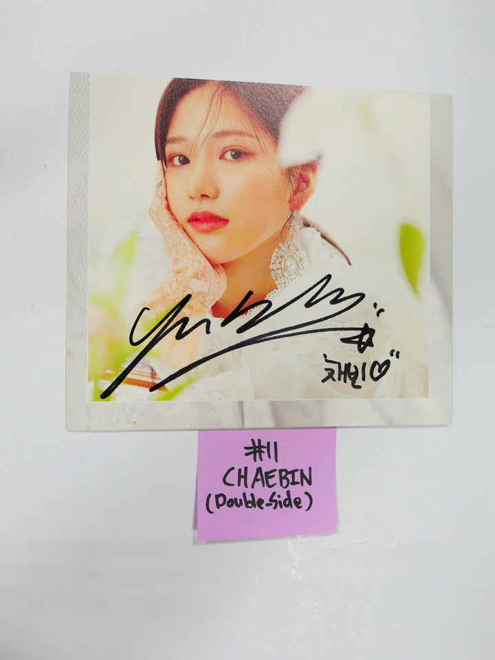 Nature - A Cut Page From Fansign Event Albums (LU, CHAE BIN, HARU, LOHA) - HALLYUSUPERSTORE