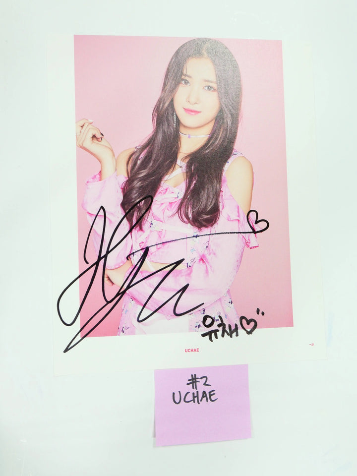 Nature - A Cut Page From Fansign Event Albums (UCHAE, SUNSHINE, GAGA) - HALLYUSUPERSTORE