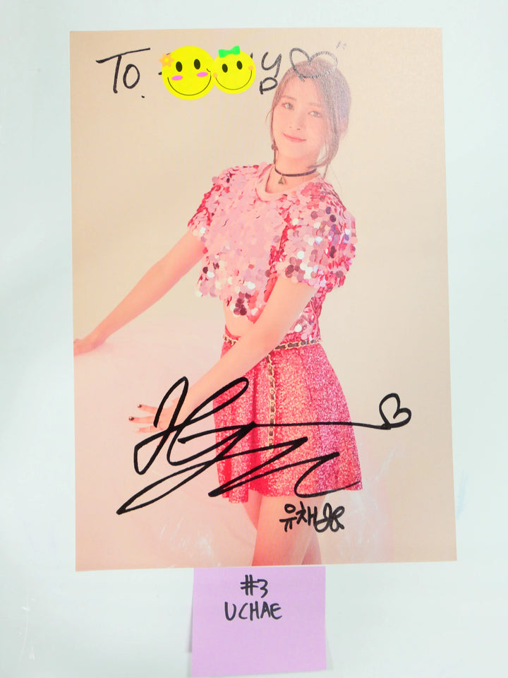 Nature - A Cut Page From Fansign Event Albums (UCHAE, SUNSHINE, GAGA) - HALLYUSUPERSTORE