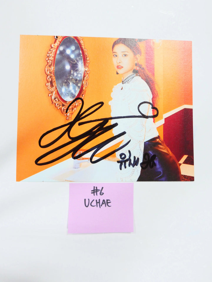 Nature - A Cut Page From Fansign Event Albums (UCHAE, SUNSHINE, GAGA) - HALLYUSUPERSTORE