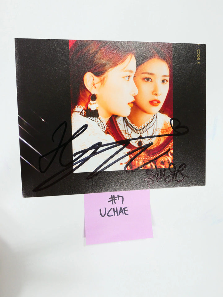 Nature - A Cut Page From Fansign Event Albums (UCHAE, SUNSHINE, GAGA) - HALLYUSUPERSTORE