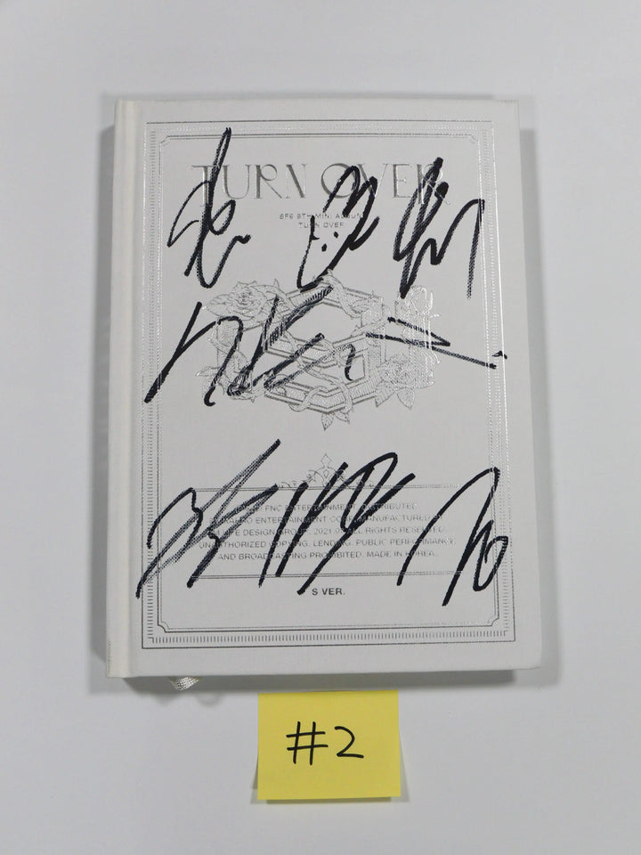 SF9 'Turn Over' - Hand Autographed(Signed) Promo Album - HALLYUSUPERSTORE