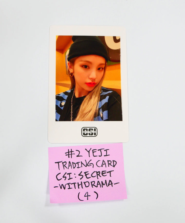 Itzy 'CSI Code Name Secret' - Trading Card Photocard (1) - HALLYUSUPERSTORE
