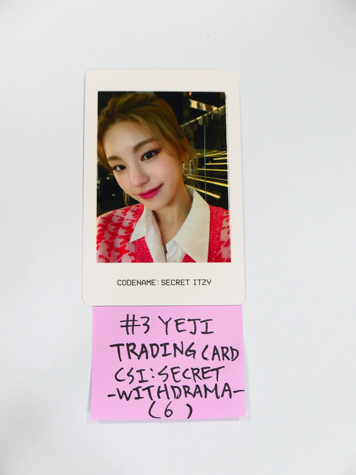 Itzy 'CSI Code Name Secret' - Trading Card Photocard (1) - HALLYUSUPERSTORE