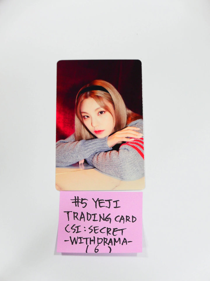 Itzy 'CSI Code Name Secret' - Trading Card Photocard (1) - HALLYUSUPERSTORE