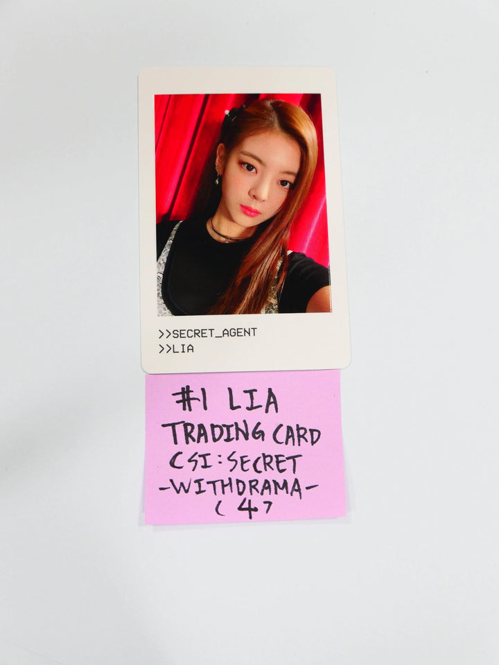 Itzy 'CSI Code Name Secret' - Trading Card Photocard (1) - HALLYUSUPERSTORE