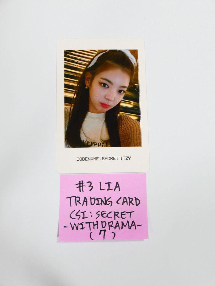 Itzy 'CSI Code Name Secret' - Trading Card Photocard (1) - HALLYUSUPERSTORE