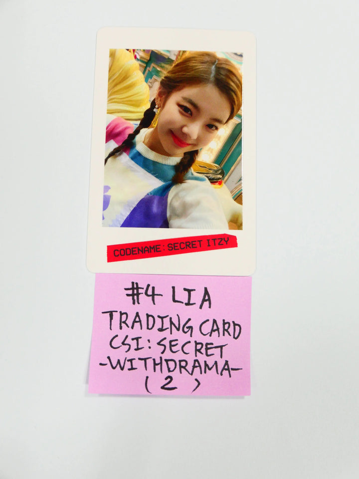 Itzy 'CSI Code Name Secret' - Trading Card Photocard (1) - HALLYUSUPERSTORE