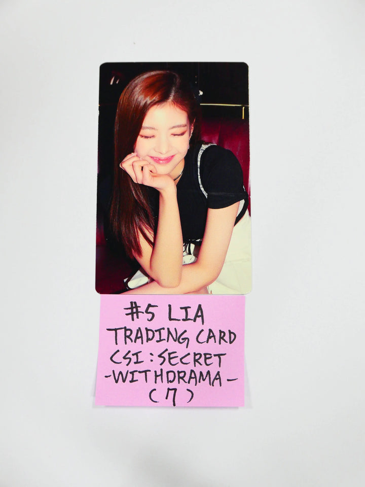 Itzy 'CSI Code Name Secret' - Trading Card Photocard (1) - HALLYUSUPERSTORE