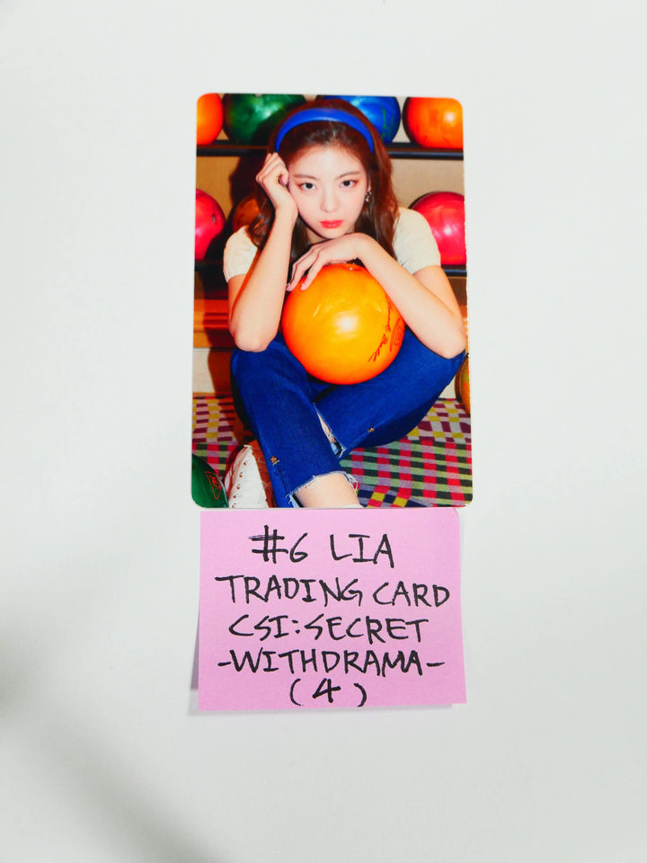 Itzy 'CSI Code Name Secret' - Trading Card Photocard (1) - HALLYUSUPERSTORE