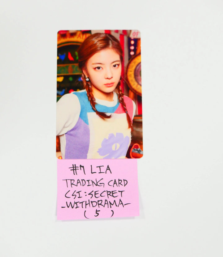 Itzy 'CSI Code Name Secret' - Trading Card Photocard (1) - HALLYUSUPERSTORE