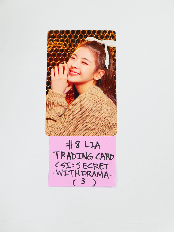 Itzy 'CSI Code Name Secret' - Trading Card Photocard (1) - HALLYUSUPERSTORE
