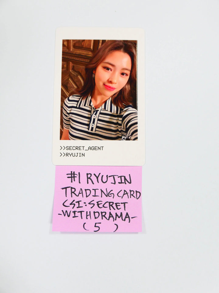 Itzy 'CSI Code Name Secret' - Trading Card Photocard (1) - HALLYUSUPERSTORE