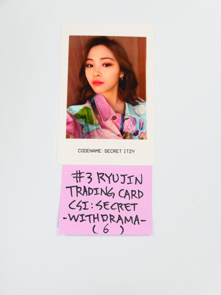 Itzy 'CSI Code Name Secret' - Trading Card Photocard (1) - HALLYUSUPERSTORE