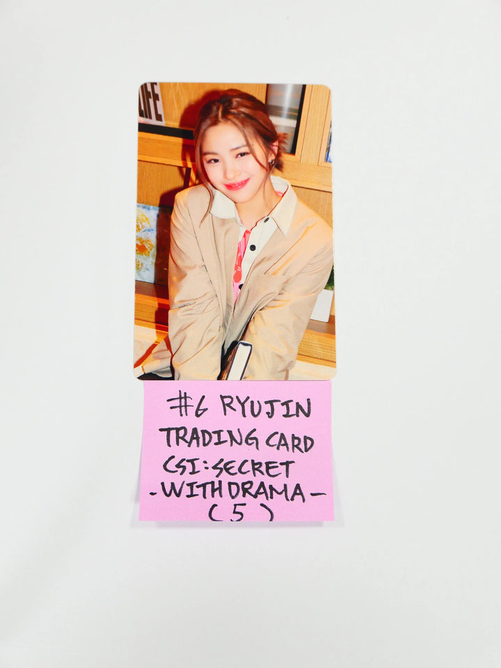 Itzy 'CSI Code Name Secret' - Trading Card Photocard (1) - HALLYUSUPERSTORE