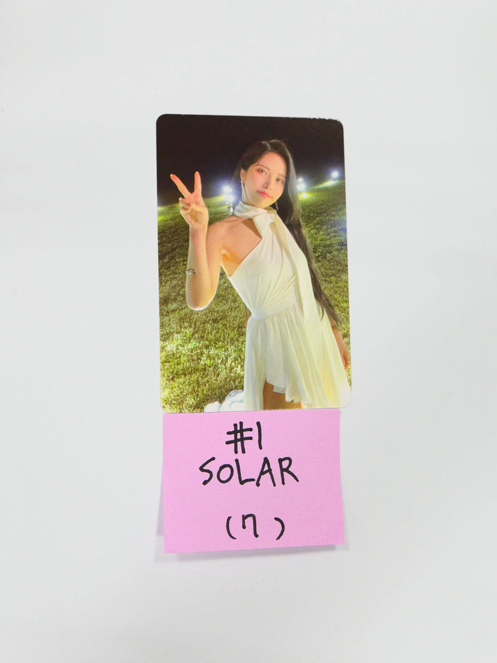 Mamamoo 'WAW' -Official & MMT, MAKESTAR Fansign Event Photocard - HALLYUSUPERSTORE