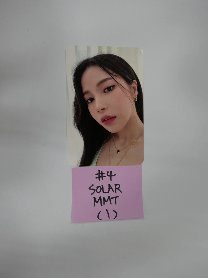 Mamamoo 'WAW' -Official & MMT, MAKESTAR Fansign Event Photocard - HALLYUSUPERSTORE