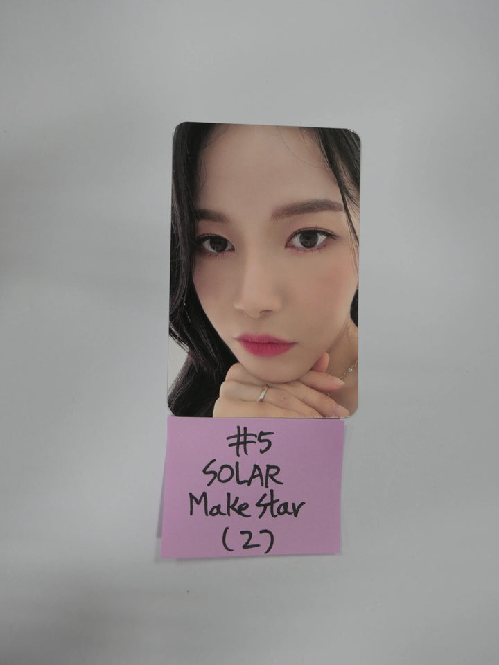 Mamamoo 'WAW' -Official & MMT, MAKESTAR Fansign Event Photocard - HALLYUSUPERSTORE