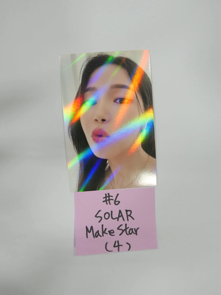 Mamamoo 'WAW' -Official & MMT, MAKESTAR Fansign Event Photocard - HALLYUSUPERSTORE