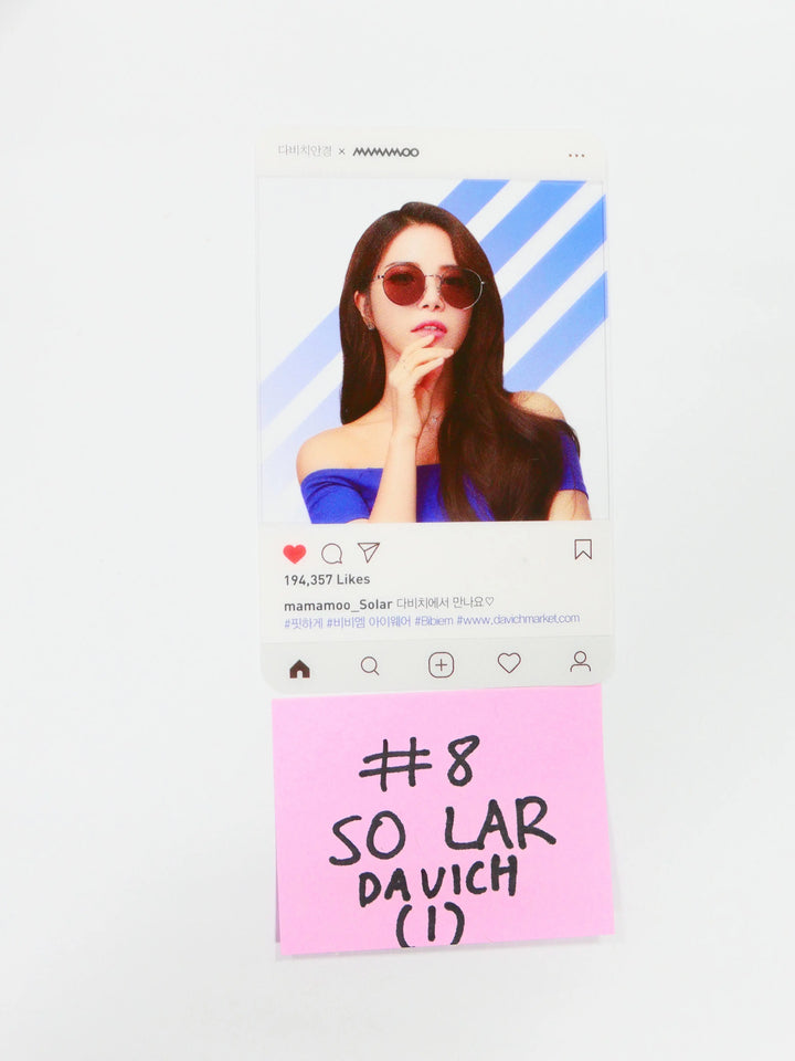 Mamamoo -Official & Ever Bikini, Davich Photocard (OLD) (1) - HALLYUSUPERSTORE