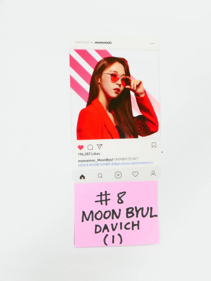 Mamamoo -Official & Ever Bikini, Davich Photocard (OLD) (1) - HALLYUSUPERSTORE
