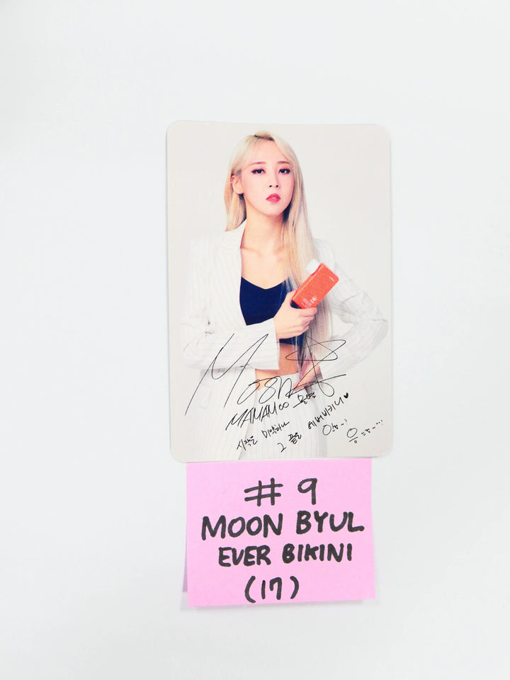 Mamamoo -Official & Ever Bikini, Davich Photocard (OLD) (1) - HALLYUSUPERSTORE