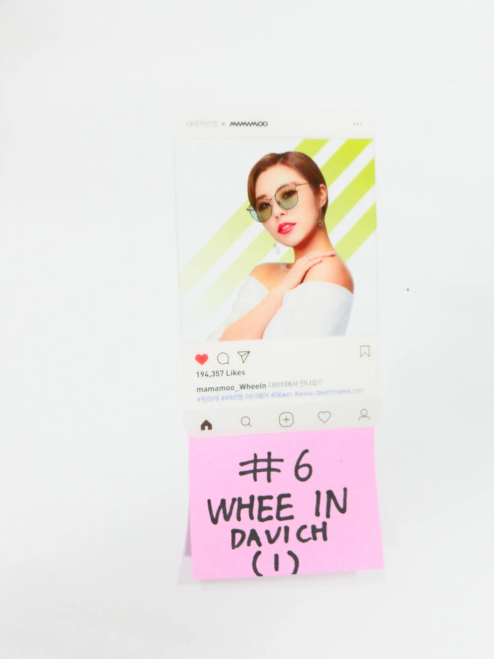 Mamamoo -Official & Ever Bikini, Davich Photocard (OLD) (2) - HALLYUSUPERSTORE