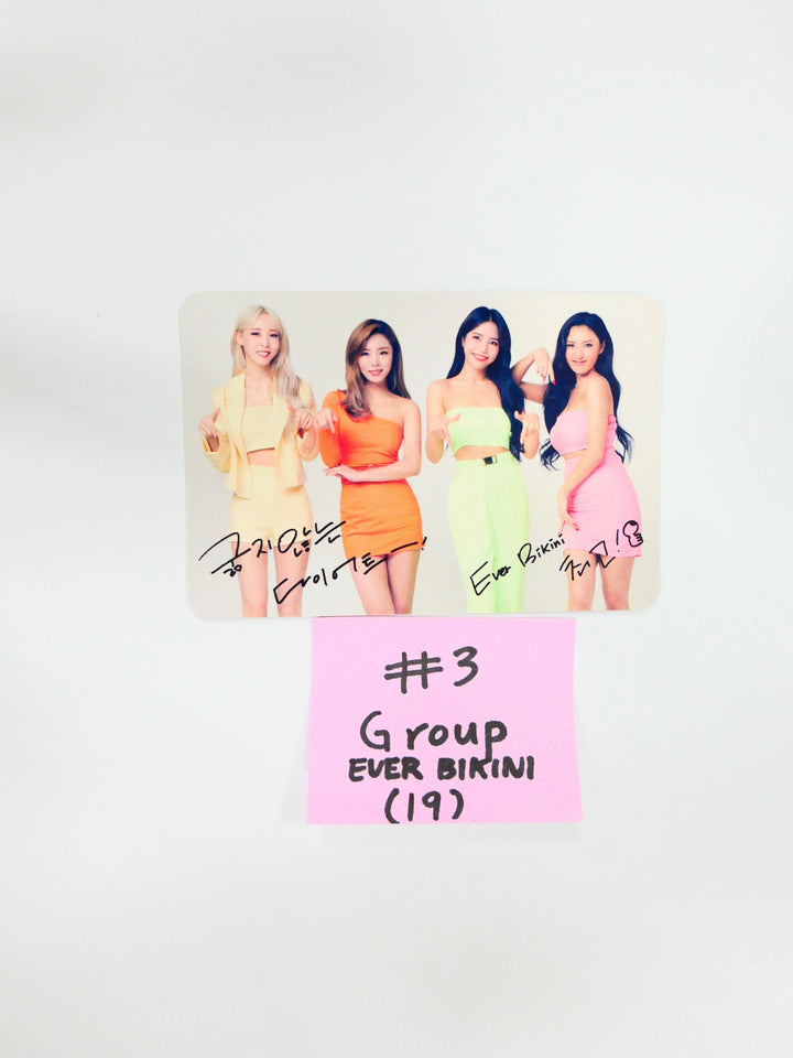 Mamamoo -Official & Ever Bikini, Davich Photocard (OLD) (2) - HALLYUSUPERSTORE