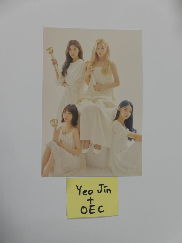Loona 1st Anniversary Membership Event Official Photocard & Postcard - HALLYUSUPERSTORE