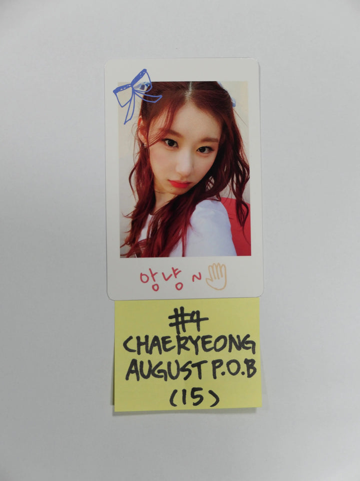 Itzy - No Bad Days- August (My Summer Recipe) - Pre-order Benefit Polaroid Photocard - HALLYUSUPERSTORE