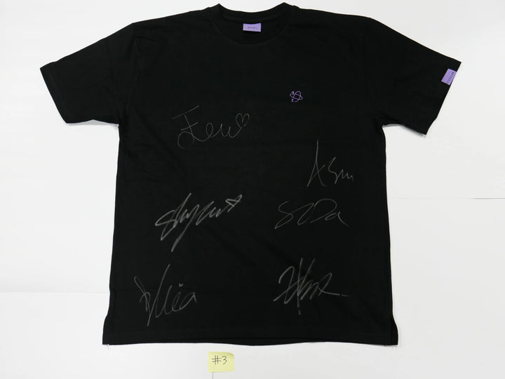 2021 EVERGLOW Online Concert 'The First' - All Member Hand Autographed T-Shirt - HALLYUSUPERSTORE
