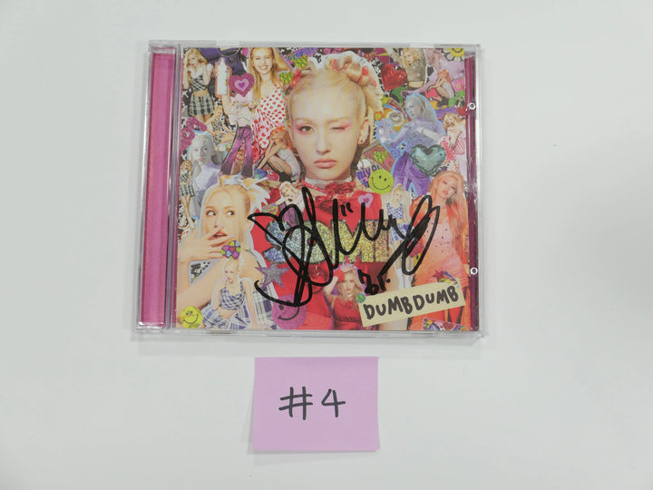 Somi "dumb dumb" - Hand Autographed(Signed) Promo Digital Single Album ( Restocked 5/10 ) - HALLYUSUPERSTORE