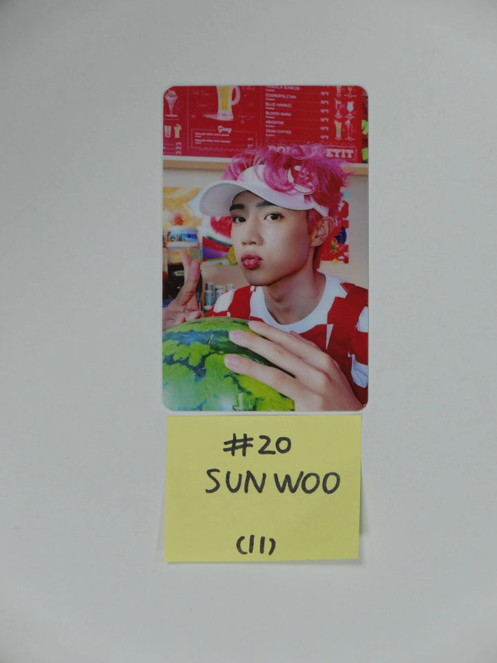 The Boyz "THRILL-ING" -  LUCKY DRAW (WithDrama) Photocard - HALLYUSUPERSTORE