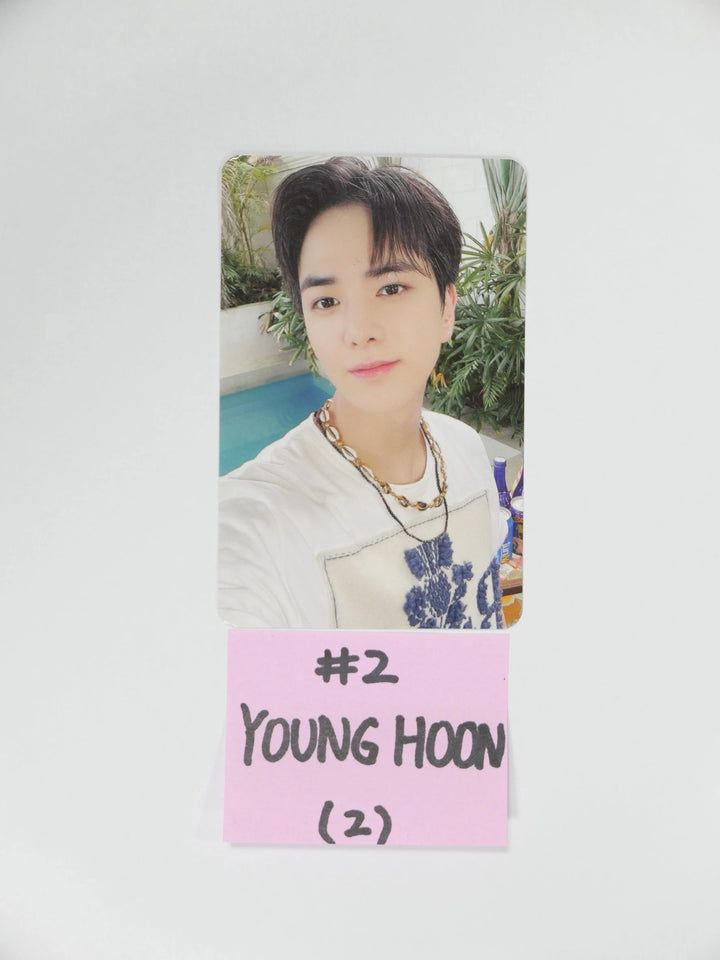 The Boyz "THRILL-ING" 6th Mini-  Official Photocard (Splash Ver.) - HALLYUSUPERSTORE