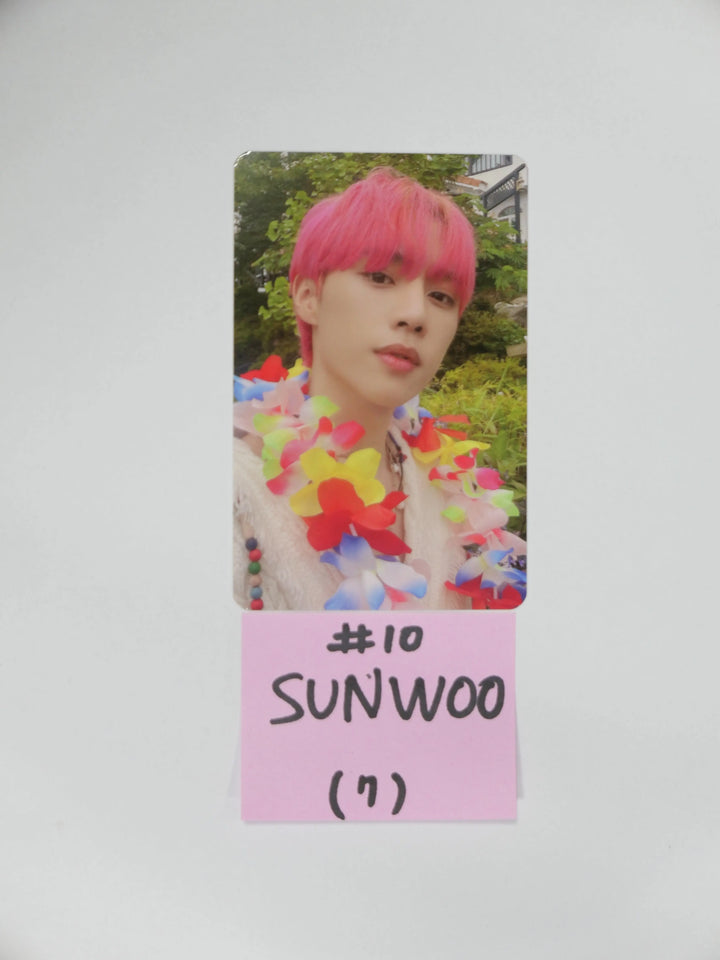 The Boyz "THRILL-ING" 6th Mini-  Official Photocard (Splash Ver.) - HALLYUSUPERSTORE