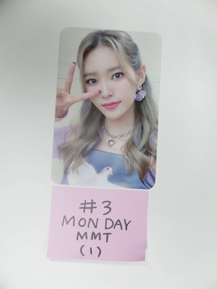 Weeekly - Play Game: Holiday - Mymusictaste Fan Sign Event Photocard (updated 8/21) - HALLYUSUPERSTORE