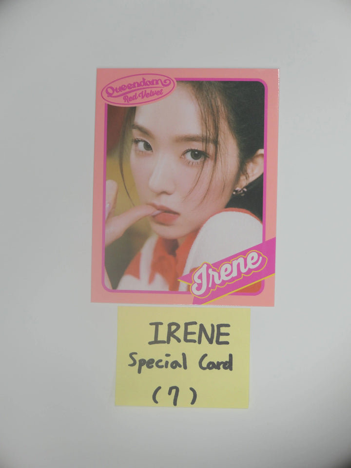 Red Velvet 'Queendom' - Official Photocard (Girls Ver.) - HALLYUSUPERSTORE