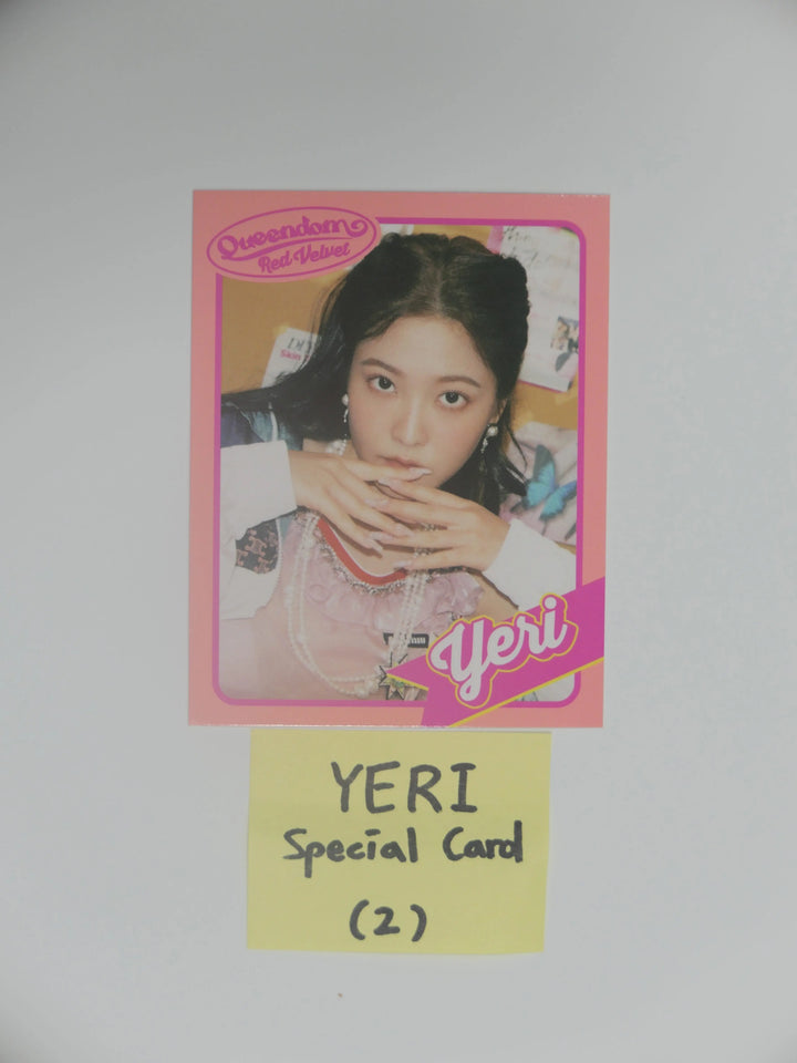 Red Velvet 'Queendom' - Official Photocard (Girls Ver.) - HALLYUSUPERSTORE