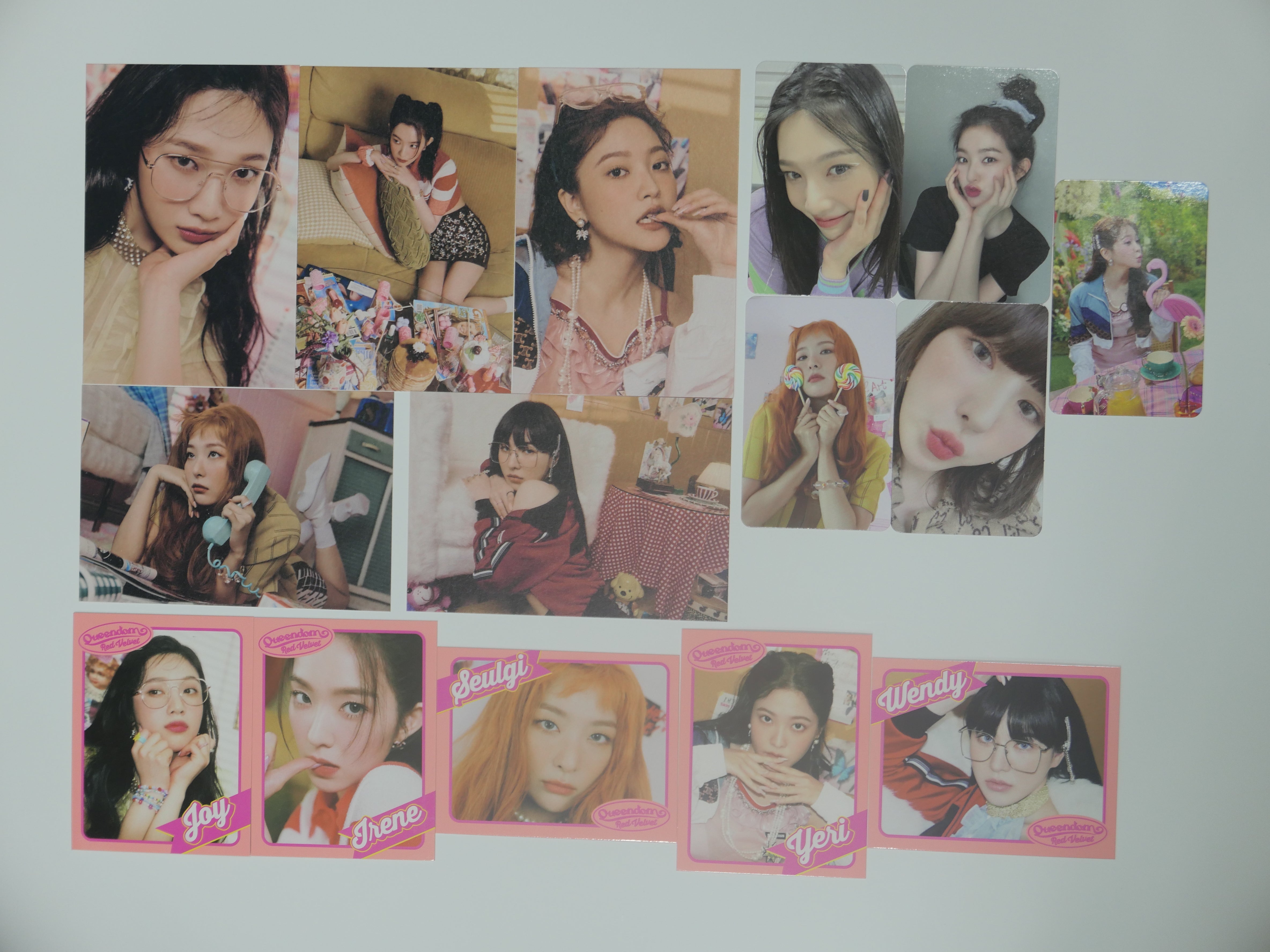 RED VELVET 3rd mini album Russian Roulette Official Photocard Irene Seulgi  Yeri