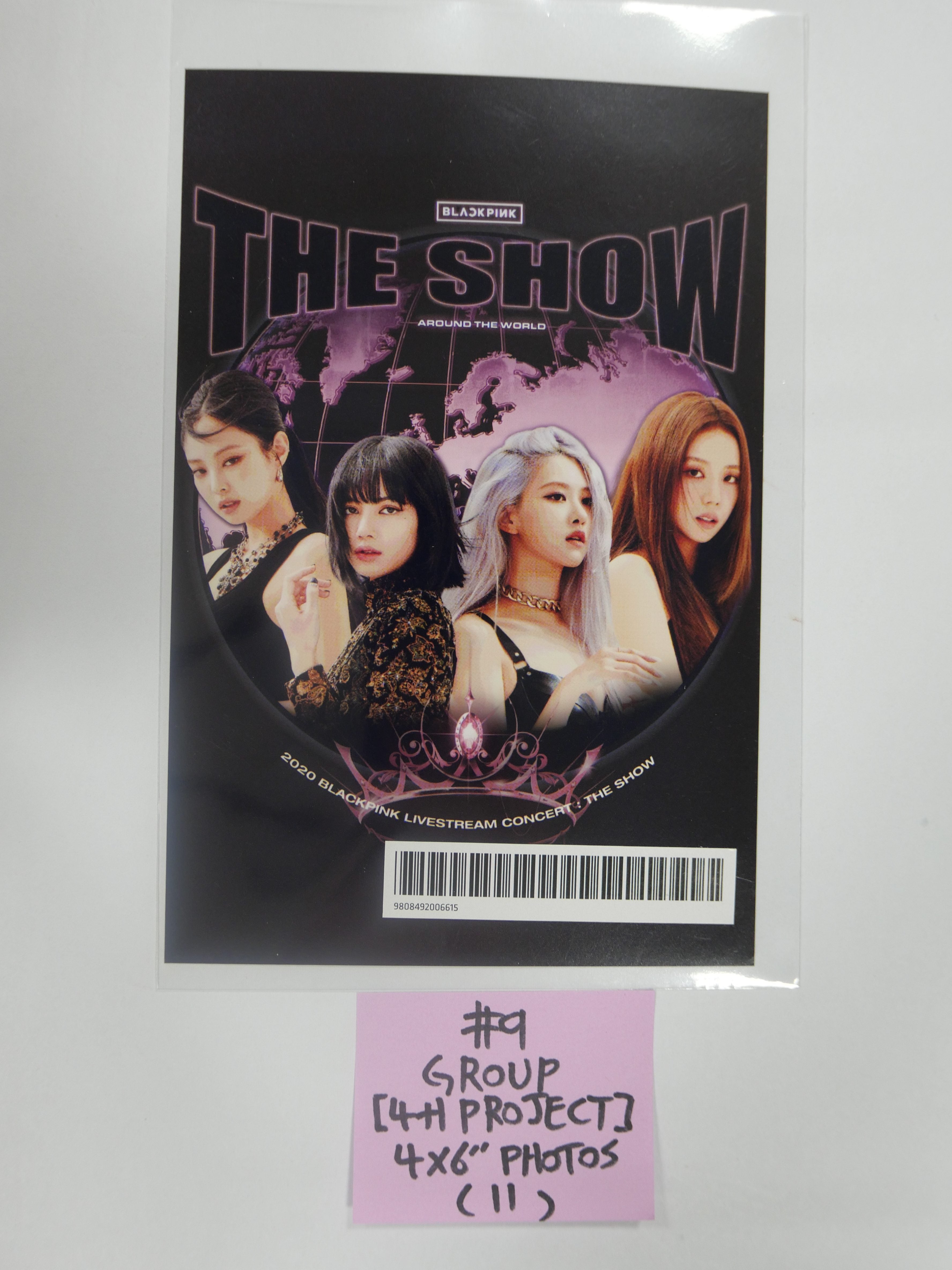 Blackpink The Show LIVE - Official Photocard – HALLYUSUPERSTORE
