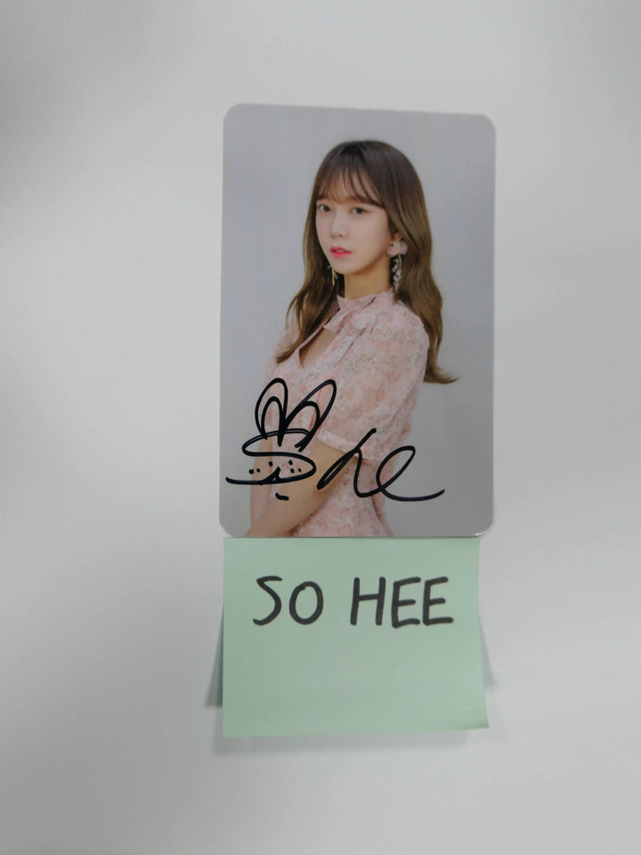 Nature 3rd Anniversary Fan Event - Hand Autographed(Signed) Photocard - HALLYUSUPERSTORE
