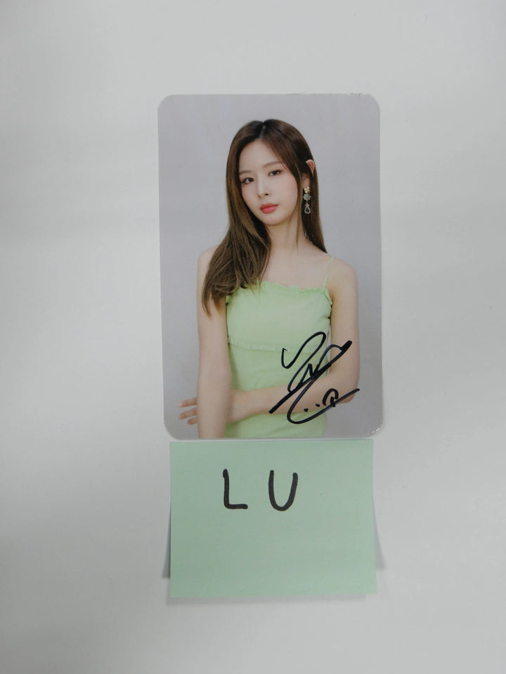 Nature 3rd Anniversary Fan Event - Hand Autographed(Signed) Photocard - HALLYUSUPERSTORE