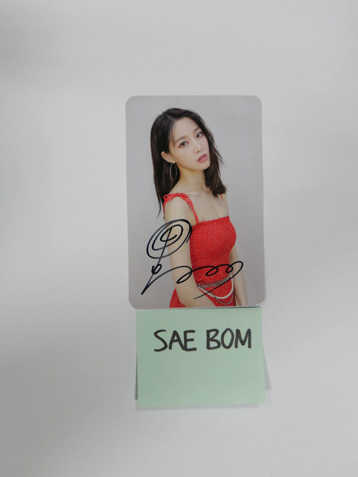 Nature 3rd Anniversary Fan Event - Hand Autographed(Signed) Photocard - HALLYUSUPERSTORE