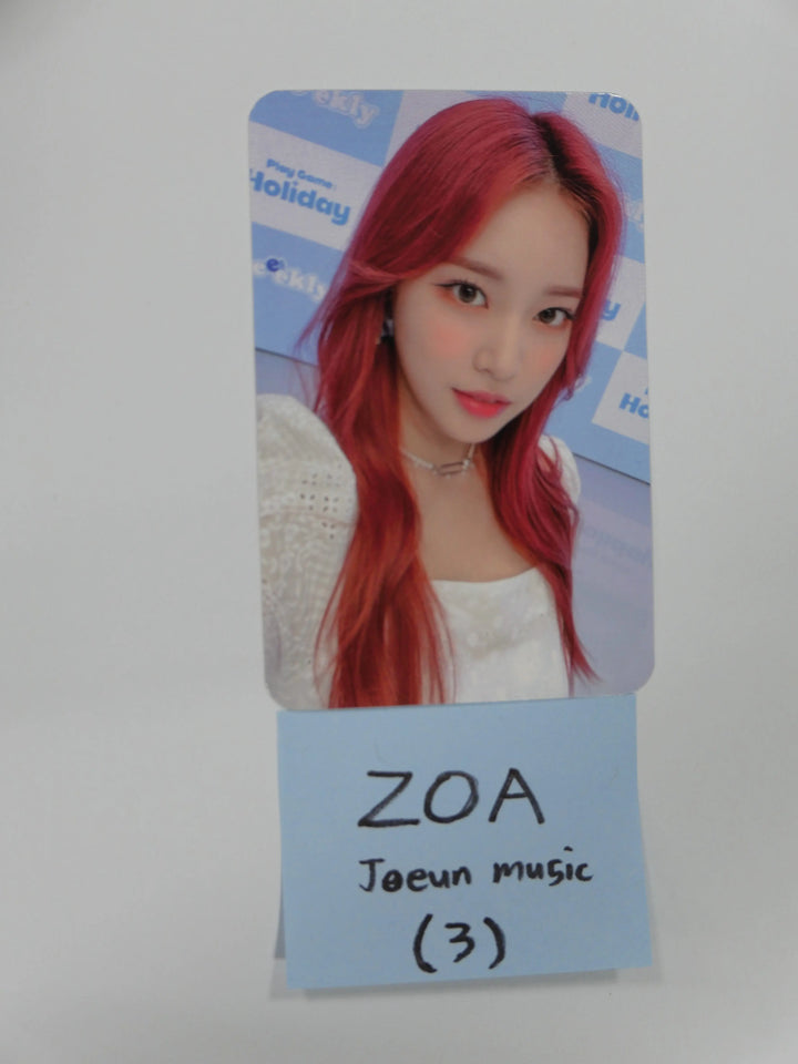 Weeekly - Play Game: Holiday - Joeun Music Fan Sign Event Photocard - HALLYUSUPERSTORE