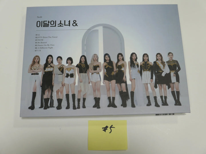 Loona "&" - Hand Autographed(Signed) Album (Individual Member) - HALLYUSUPERSTORE