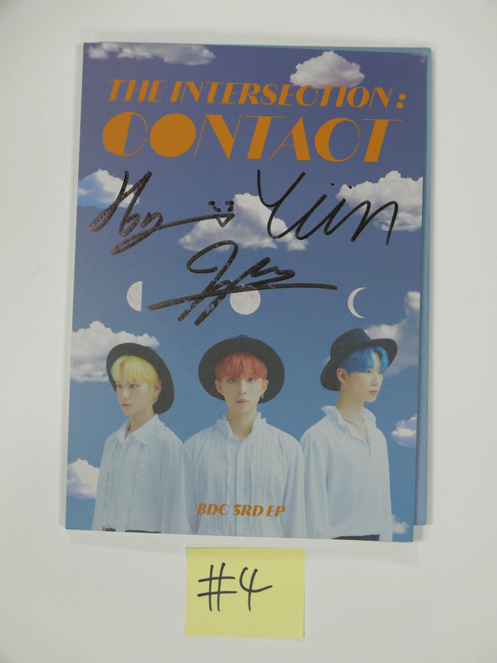 BDC "Contact" 3rd - Hand Autographed (Signed) Promo Album - HALLYUSUPERSTORE