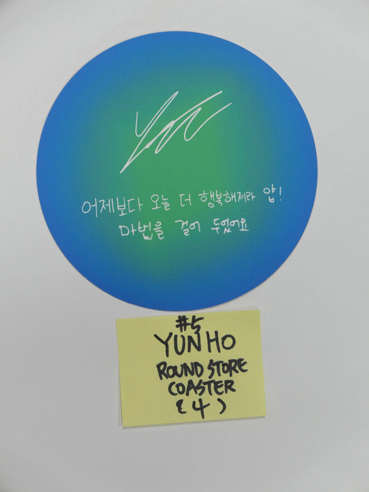 Ateez 'Zero Fever Part 3' - Soundwave Round Store Event Official MD - Printed Photo, Coaster - HALLYUSUPERSTORE