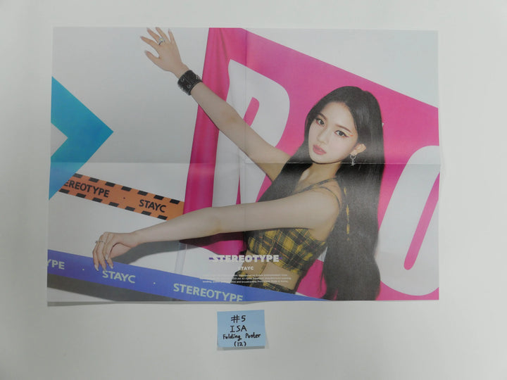 StayC 'STEREOTYPE' - Official Folding Poster - HALLYUSUPERSTORE