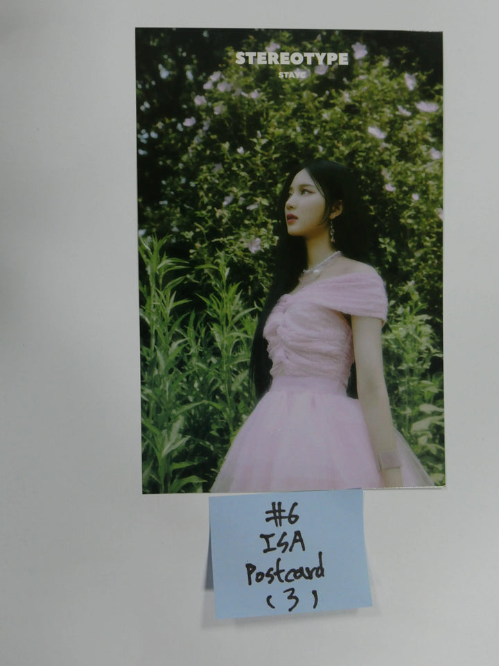 StayC 'STEREOTYPE' - Official Postcard & Scratch Card - HALLYUSUPERSTORE